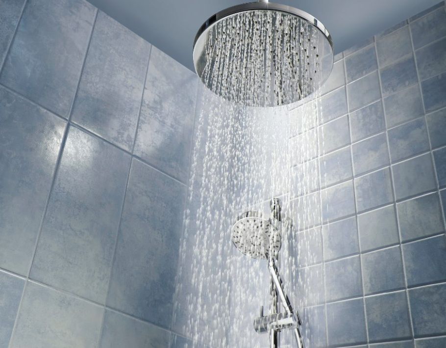 Photo of showerhead and water John G. Plumbing Drain and Sewer Cleaning
