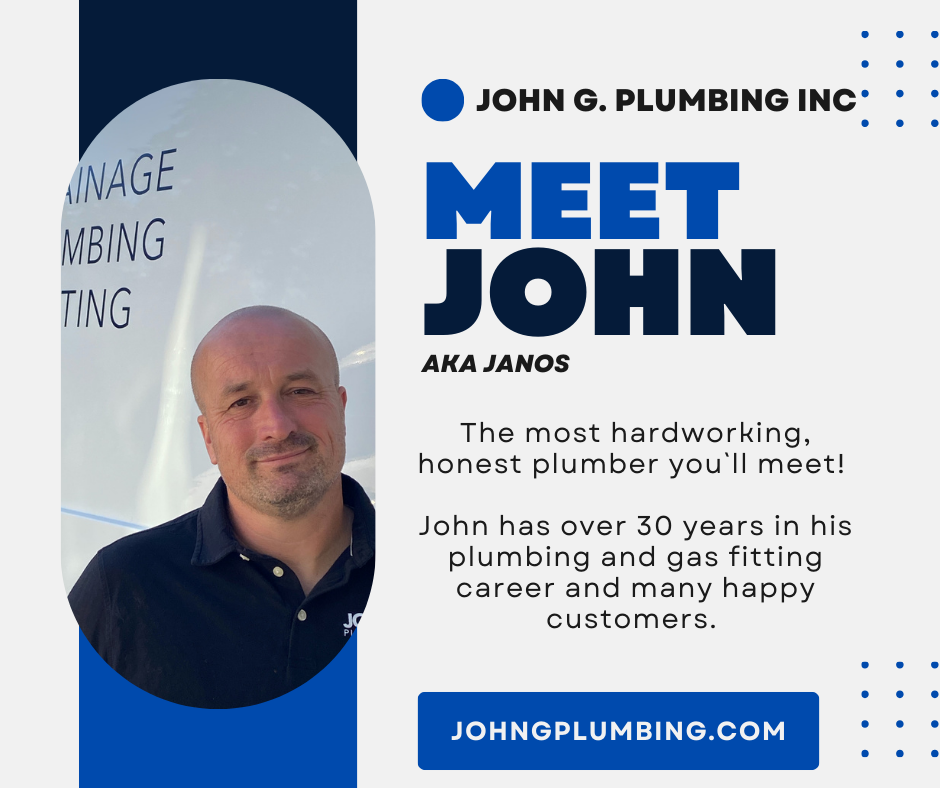 Meet Parksville's best plumber, John!