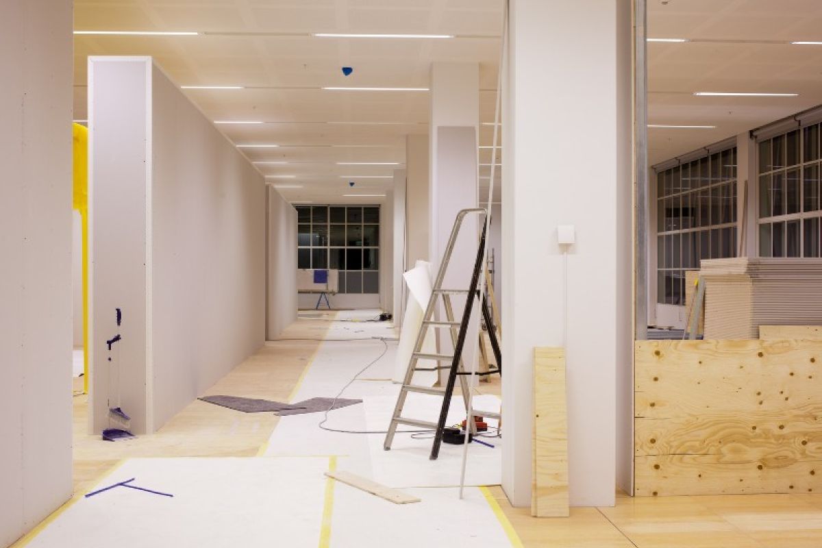 John G. Plumbing renovation project of office building