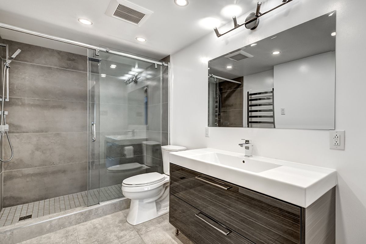 John G. Plumbing finished project of luxury bathroom