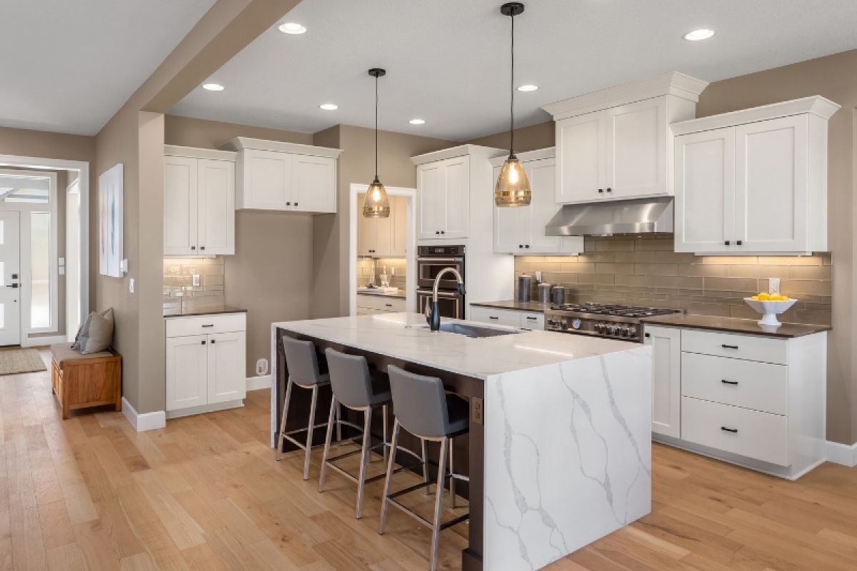 John G. Plumbing finished project of luxury kitchen